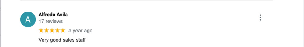 Alfredo Avila Review