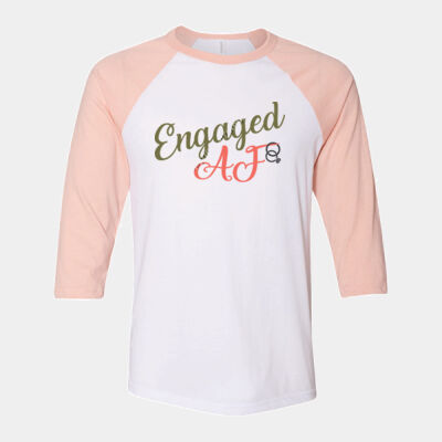 Engaged AF Baseball Tee Thumbnail