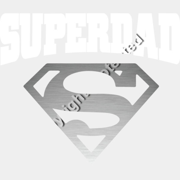 super dad white metal Thumbnail