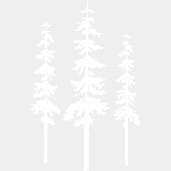 pine trees white Thumbnail