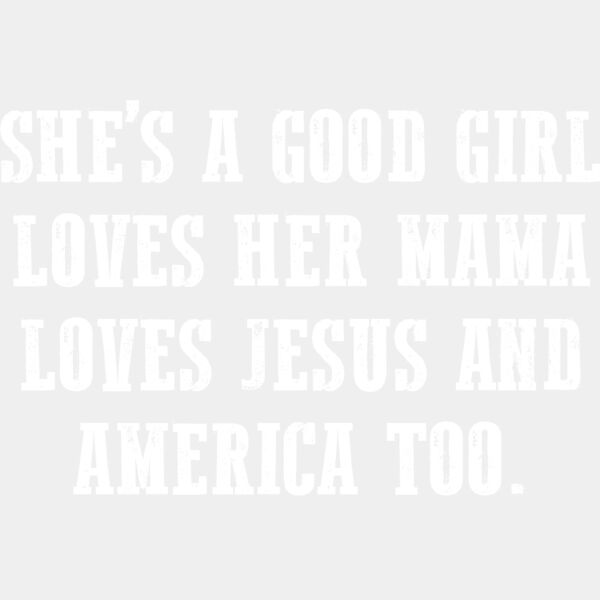 Good Girl Mama white Thumbnail
