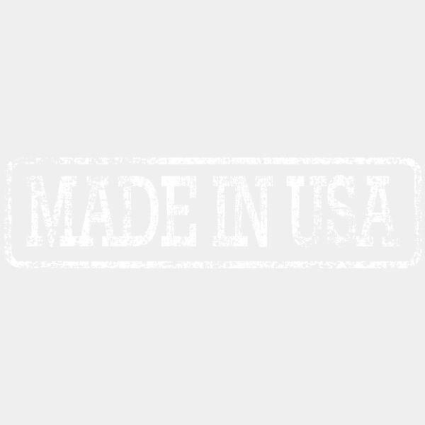 Made in USA- Crackled white Thumbnail