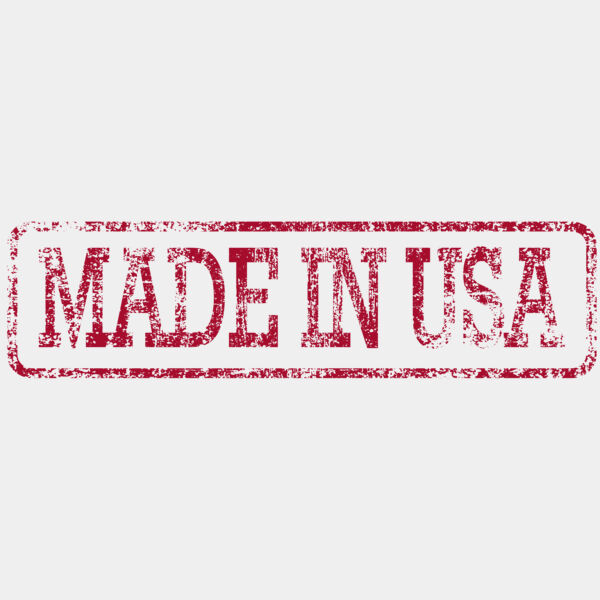 Made in USA-Crackled red Thumbnail