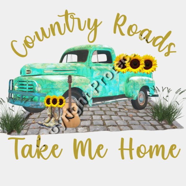 Country Roads-yellow Thumbnail