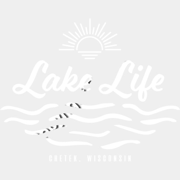 CHETEK-Lake life -white Thumbnail