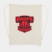 10 Ounce Cotton Canvas Drawstring Backpack Thumbnail