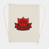 10 Ounce Cotton Canvas Drawstring Backpack Thumbnail