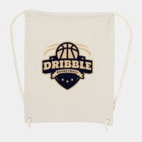 10 Ounce Cotton Canvas Drawstring Backpack Thumbnail