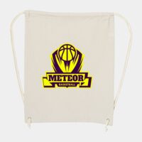 10 Ounce Cotton Canvas Drawstring Backpack Thumbnail