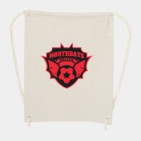 10 Ounce Cotton Canvas Drawstring Backpack Thumbnail
