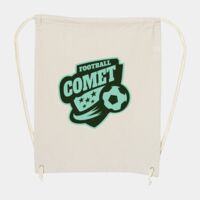 10 Ounce Cotton Canvas Drawstring Backpack Thumbnail