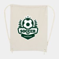 10 Ounce Cotton Canvas Drawstring Backpack Thumbnail