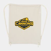 10 Ounce Cotton Canvas Drawstring Backpack Thumbnail
