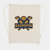 10 Ounce Cotton Canvas Drawstring Backpack Thumbnail