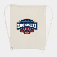 10 Ounce Cotton Canvas Drawstring Backpack Thumbnail