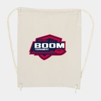 10 Ounce Cotton Canvas Drawstring Backpack Thumbnail