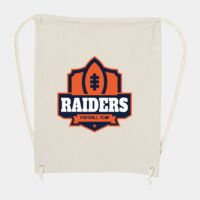 10 Ounce Cotton Canvas Drawstring Backpack Thumbnail