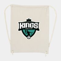 10 Ounce Cotton Canvas Drawstring Backpack Thumbnail