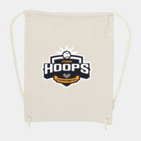 10 Ounce Cotton Canvas Drawstring Backpack Thumbnail