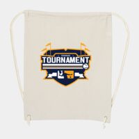 10 Ounce Cotton Canvas Drawstring Backpack Thumbnail