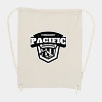 10 Ounce Cotton Canvas Drawstring Backpack Thumbnail