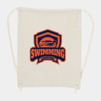 10 Ounce Cotton Canvas Drawstring Backpack Thumbnail