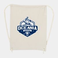 10 Ounce Cotton Canvas Drawstring Backpack Thumbnail