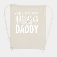10 Ounce Cotton Canvas Drawstring Backpack Thumbnail