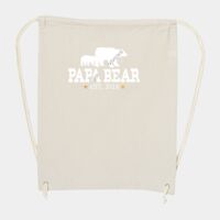 10 Ounce Cotton Canvas Drawstring Backpack Thumbnail