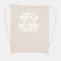 10 Ounce Cotton Canvas Drawstring Backpack Thumbnail
