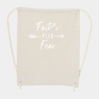 10 Ounce Cotton Canvas Drawstring Backpack Thumbnail
