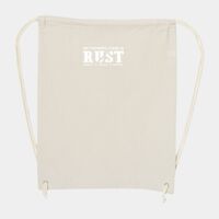 10 Ounce Cotton Canvas Drawstring Backpack Thumbnail