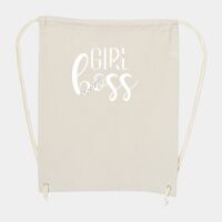 10 Ounce Cotton Canvas Drawstring Backpack Thumbnail