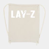 10 Ounce Cotton Canvas Drawstring Backpack Thumbnail