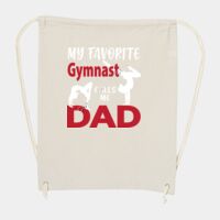 10 Ounce Cotton Canvas Drawstring Backpack Thumbnail