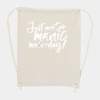 10 Ounce Cotton Canvas Drawstring Backpack Thumbnail