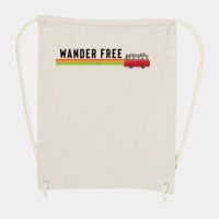 10 Ounce Cotton Canvas Drawstring Backpack Thumbnail