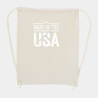 10 Ounce Cotton Canvas Drawstring Backpack Thumbnail