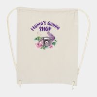 10 Ounce Cotton Canvas Drawstring Backpack Thumbnail