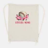 10 Ounce Cotton Canvas Drawstring Backpack Thumbnail