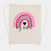 10 Ounce Cotton Canvas Drawstring Backpack Thumbnail