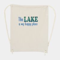 10 Ounce Cotton Canvas Drawstring Backpack Thumbnail