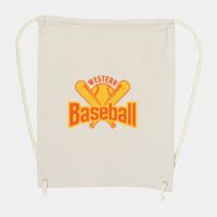 10 Ounce Cotton Canvas Drawstring Backpack Thumbnail