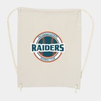 10 Ounce Cotton Canvas Drawstring Backpack Thumbnail