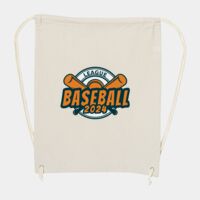 10 Ounce Cotton Canvas Drawstring Backpack Thumbnail