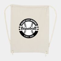 10 Ounce Cotton Canvas Drawstring Backpack Thumbnail