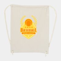 10 Ounce Cotton Canvas Drawstring Backpack Thumbnail