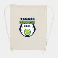 10 Ounce Cotton Canvas Drawstring Backpack Thumbnail