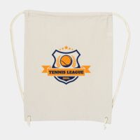 10 Ounce Cotton Canvas Drawstring Backpack Thumbnail