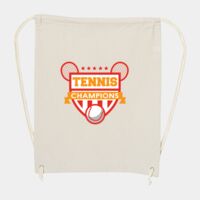 10 Ounce Cotton Canvas Drawstring Backpack Thumbnail